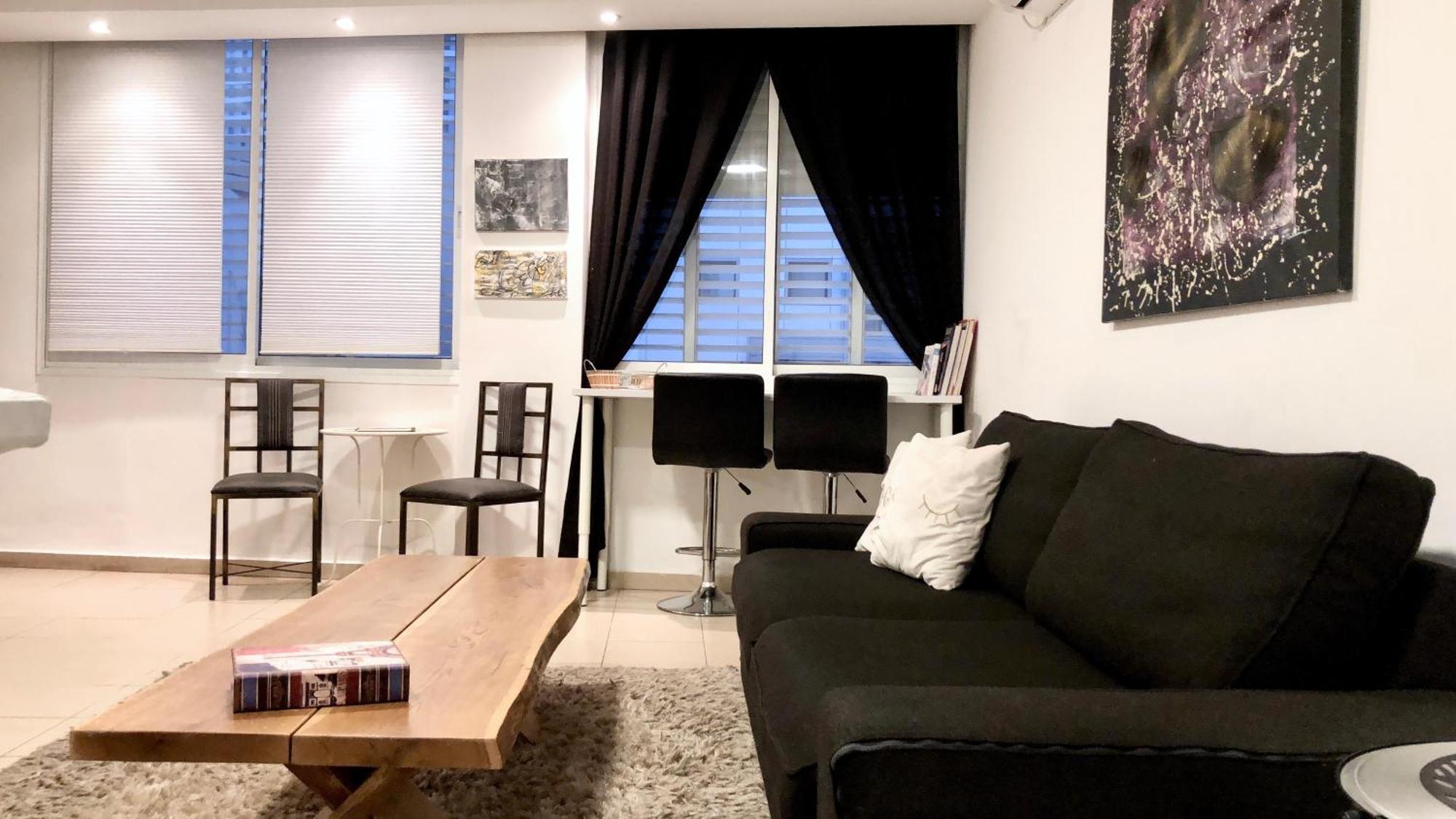 Stylish Tel Aviv Leilighet Eksteriør bilde