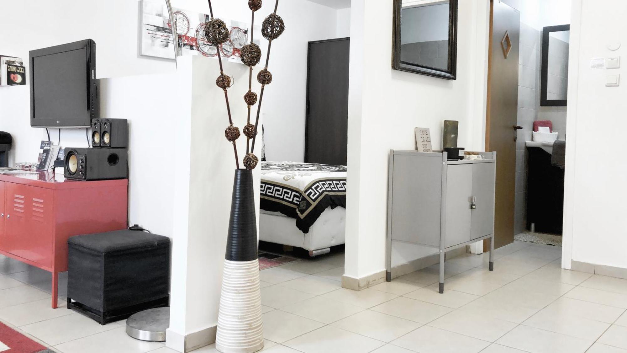 Stylish Tel Aviv Leilighet Eksteriør bilde
